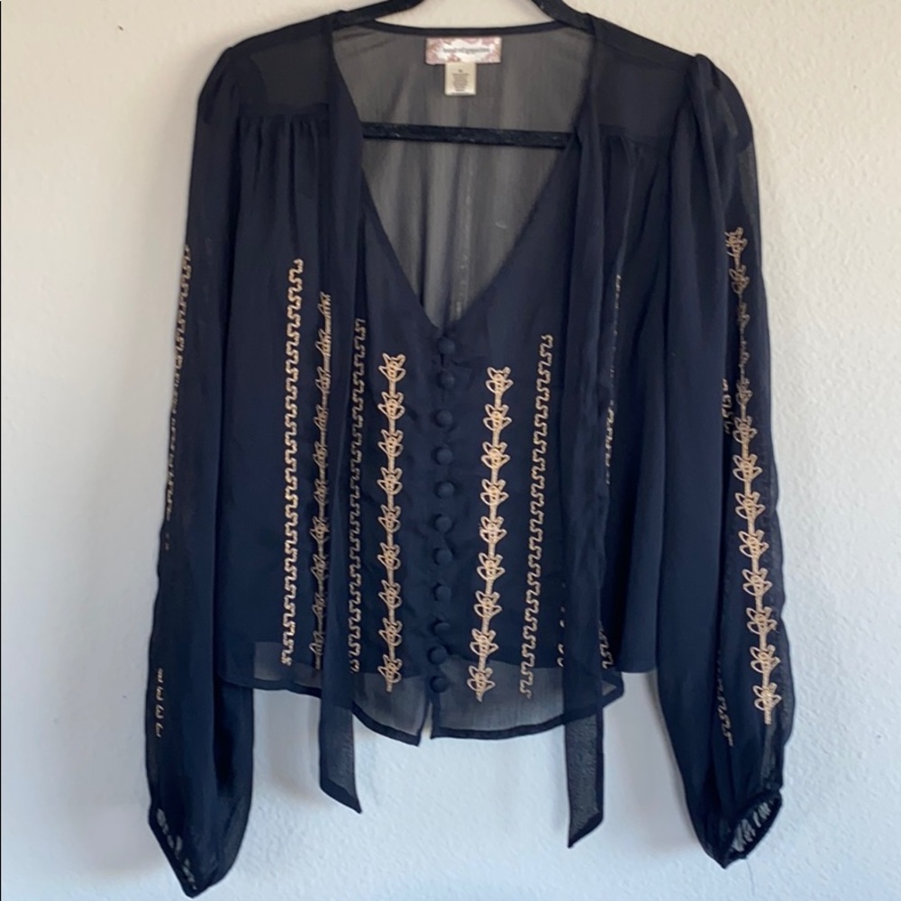 COPY - Band of Gypsies - Black Blouse